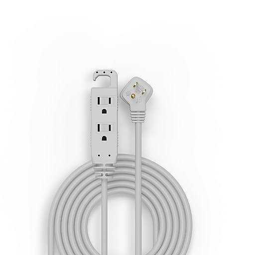 Staples Extension Cord 3-Outlet with Safety Covers - Cheap Fitting