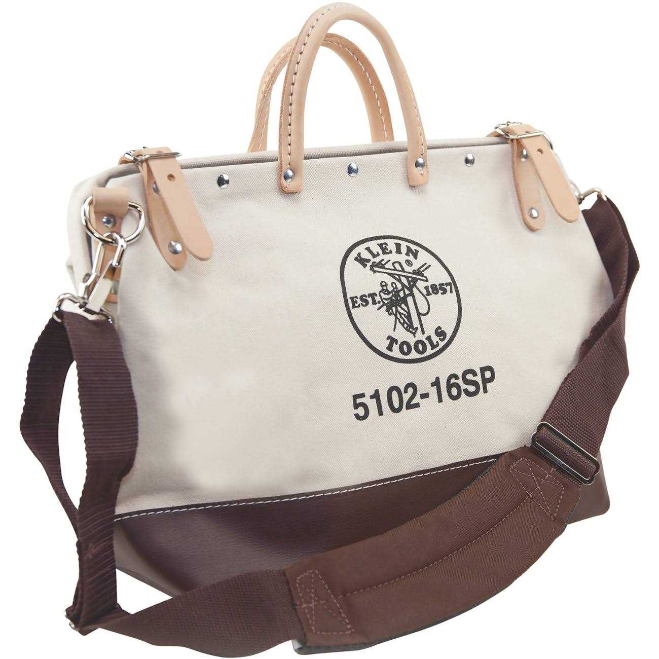 Klein Tools 5102-16SP Deluxe Canvas Tool Bag - Cheap Fitting