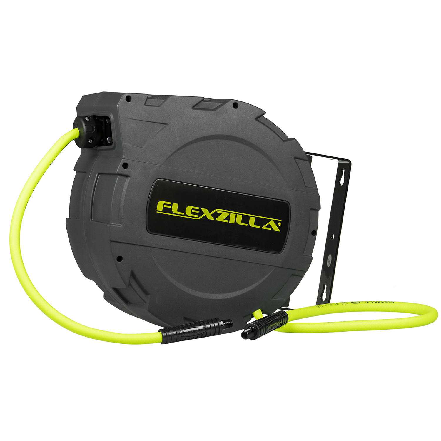 Flexzilla Enclosed Plastic Retractable Air Hose Reel L8232FZ - Cheap Fitting