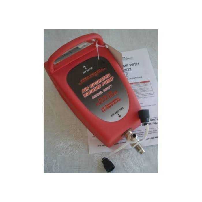 Central Pneumatic Air Conditioner Venturi Type Ac Vacuum Pump R12 R134a - Cheap Fitting