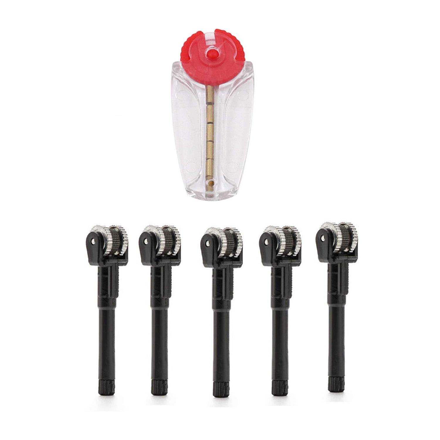 JSSELLER Replacement Wheel Flint Stone Barrel Lighter Mechanism Parts Compatible Clipper Lighter A Lot of 5 - Cheap Fitting