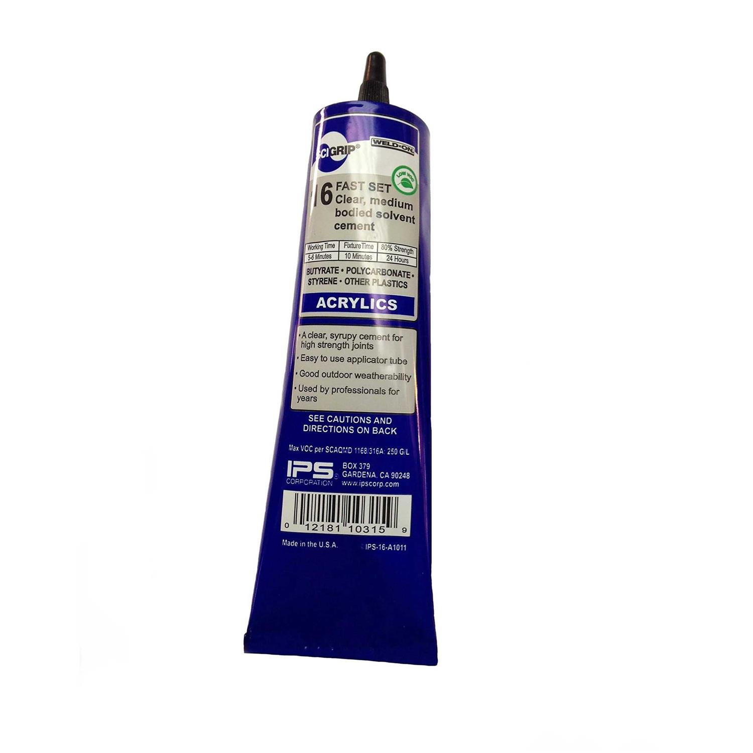 SCIGRIP Acrylic Cement Medium Bodied 5 oz. Bestselling - Cheap Fitting