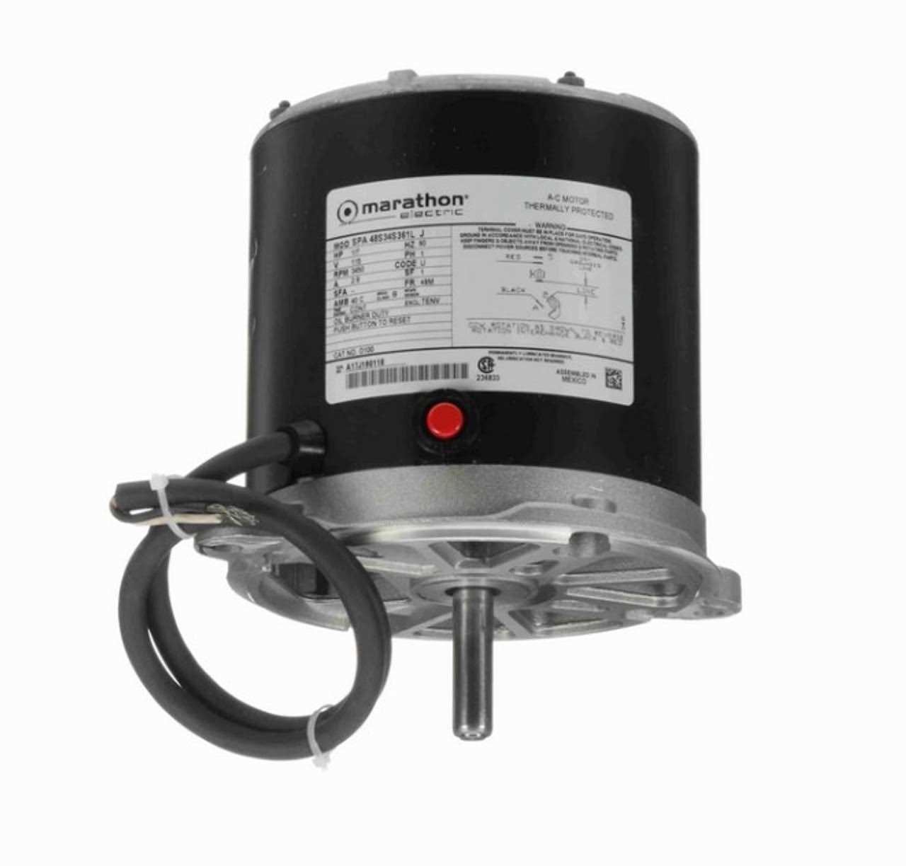 Marathon Motors O100 - Cheap Fitting