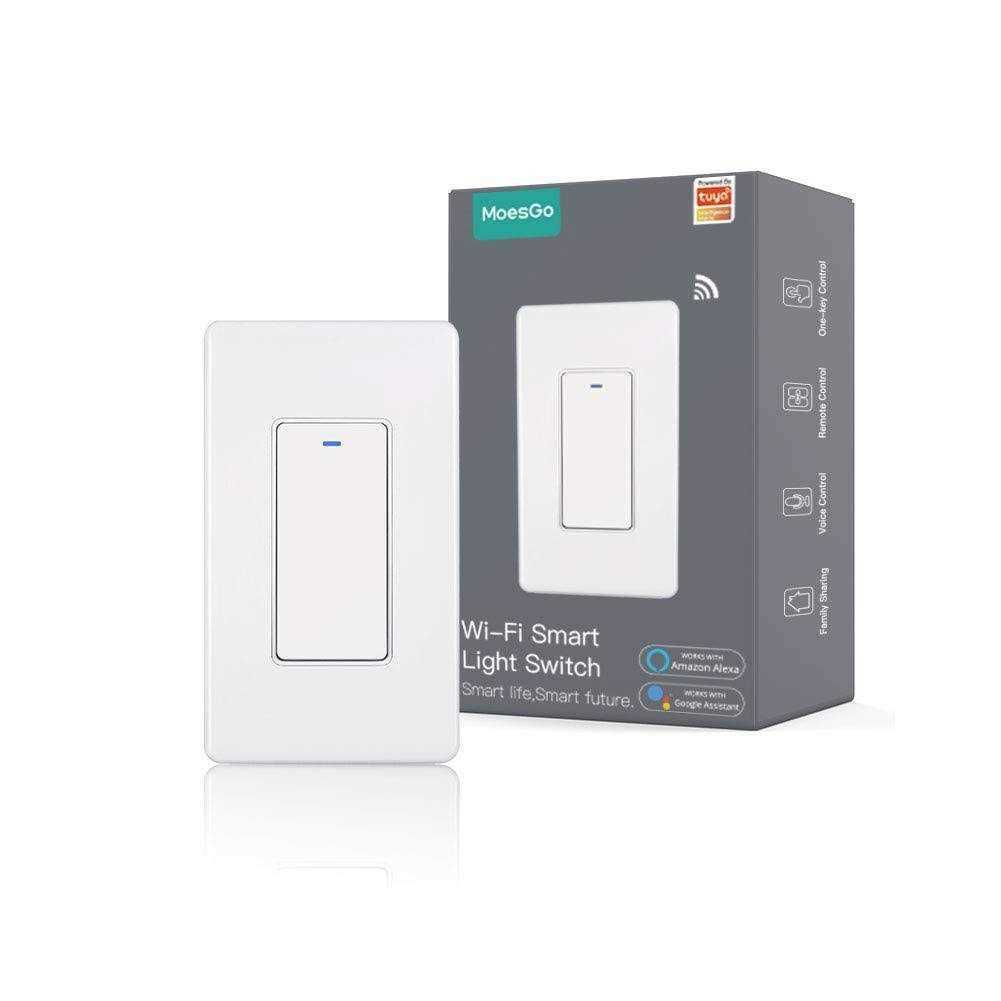 MoesGo WiFi Wall Push Button Smart Light Switch,Multi-Control - Cheap Fitting