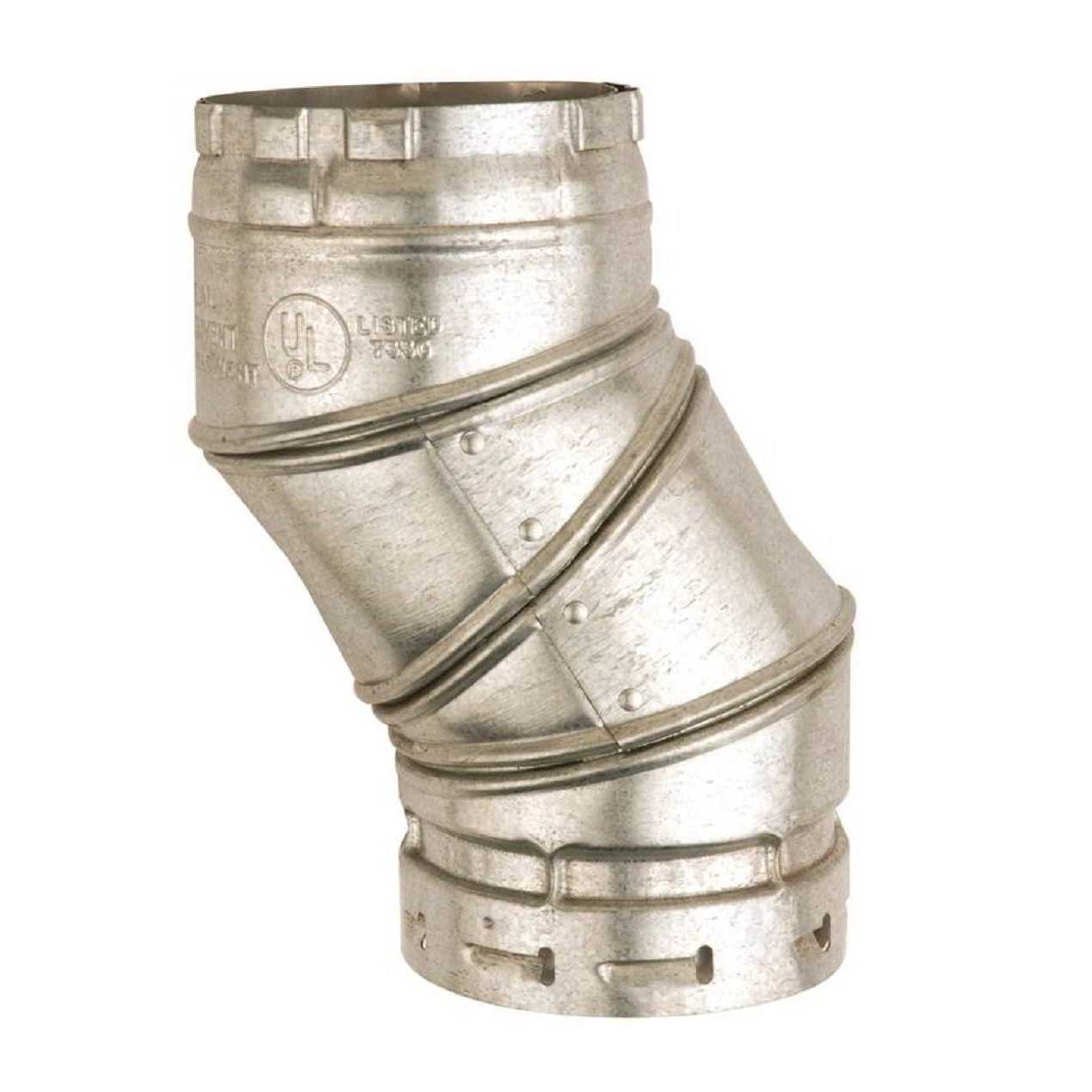 AmeriVent 3EAL Adjustable Gas Vent Elbow - Cheap Fitting