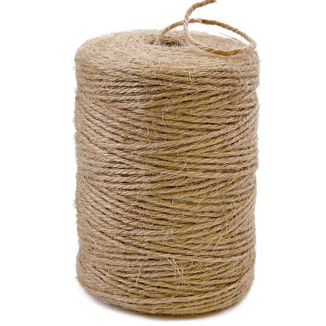 PH PERKHOMY PerkHomy Natural Jute Twine Twine Crafts Gift Wrapping Packing Gardening Wedding - Cheap Fitting