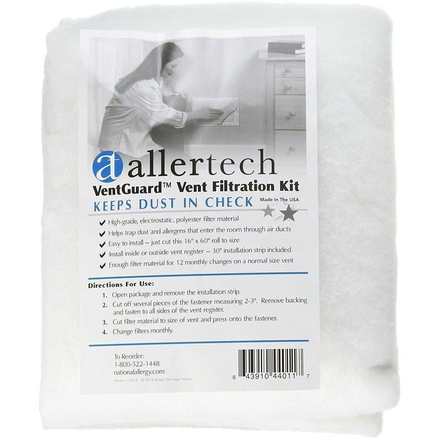 Allertech Vent Guard 16 X 60 - Cheap Fitting