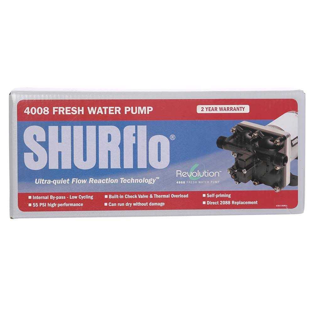 Shurflo 4008-101-E65 Revolution Water Pump - Cheap Fitting