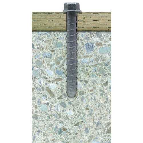 Simpson Strong-Tie THDB62100H Titen HD Concrete Screw Anchor 5/8 x 10 10ct - Cheap Fitting