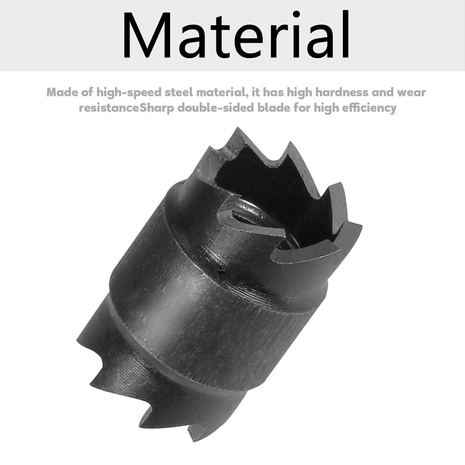 14-pack Spot Weld Cutter Sets Double Sided 3/8 HSS Spot Weld Cutter Remover Drill Bits Hex Sheet Metal Hole Cutter Remover for Power Drill Spot - Cheap Fitting