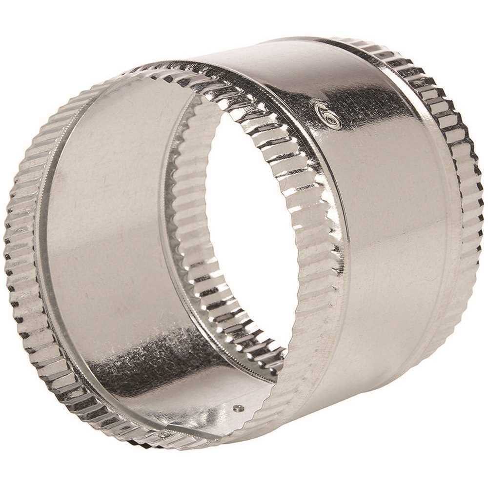 Master Flow 8 in. Flexible Duct and Sheet Metal Connector Splice Collar - Cheap Fitting