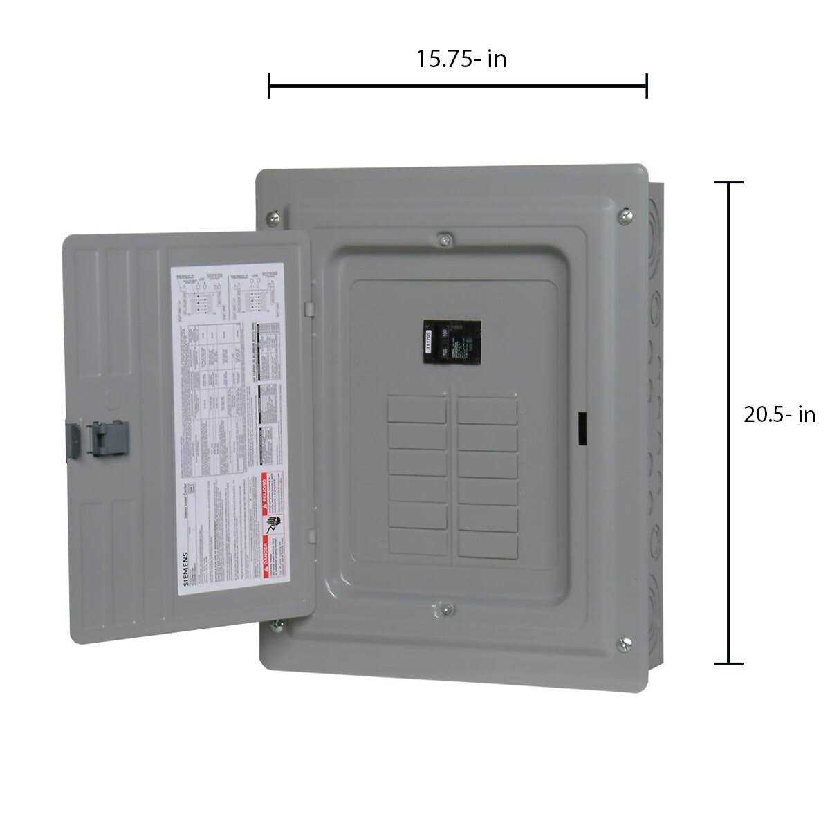 Siemens SN1224B1100 Standard Load Center - Cheap Fitting