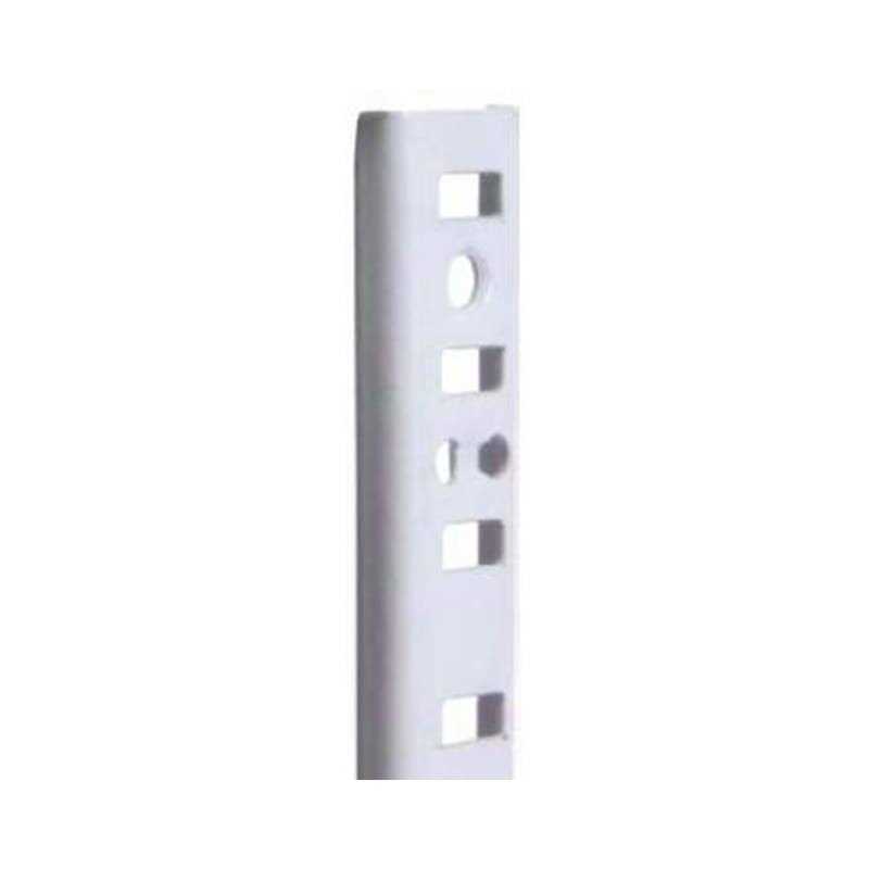 Knape & Vogt 255 WH 60 60 Pilaster Shelf Standard – White Surface or Mount w/o Nails Non-UPC - Cheap Fitting