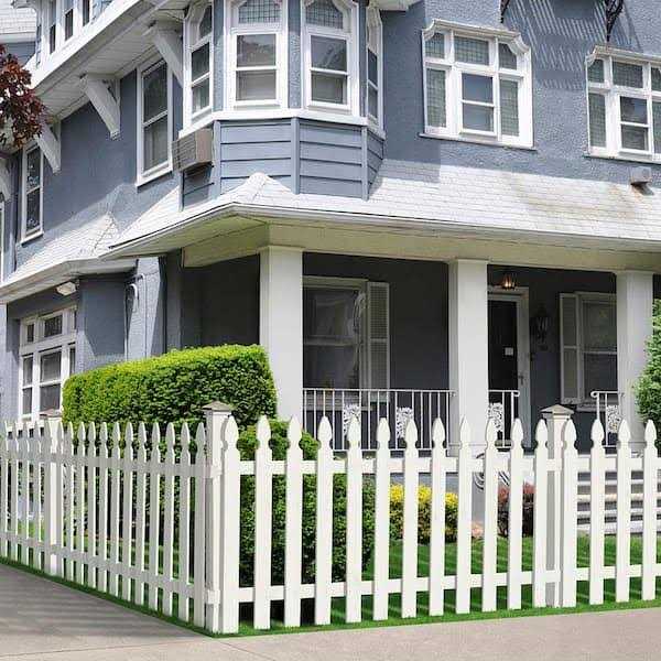 Outdoor Essentials 3/4 in. x 3-1/2 in. x 42 in. Pressure Treated Pine French Gothic Fence Pickets - Cheap Fitting