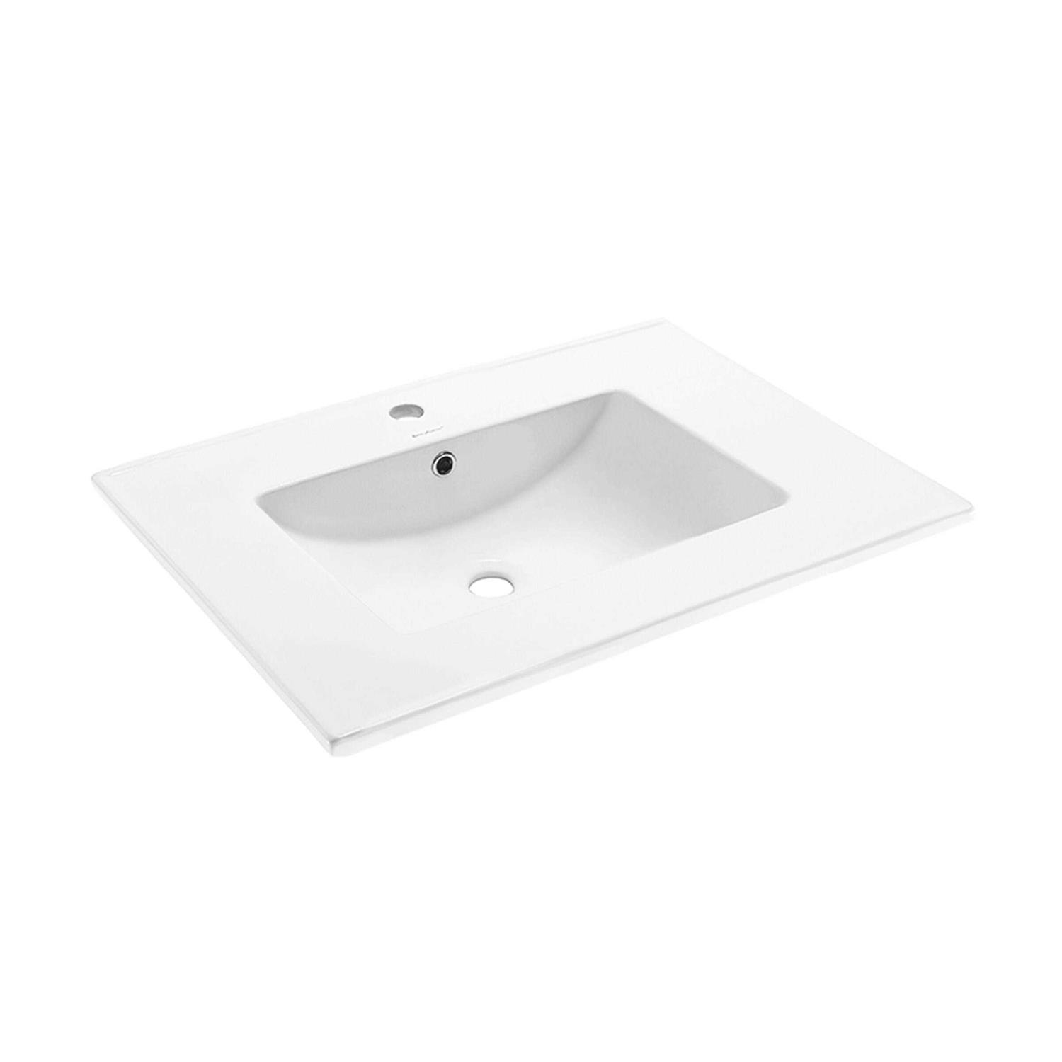 Swiss Madison 30 Ceramic Vanity Sink Top - Cheap Fitting