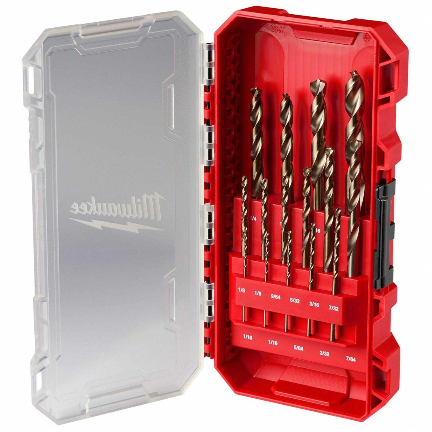 Milwaukee RED HELIX Cobalt Drill Bit Set 48-89-2370 - Cheap Fitting