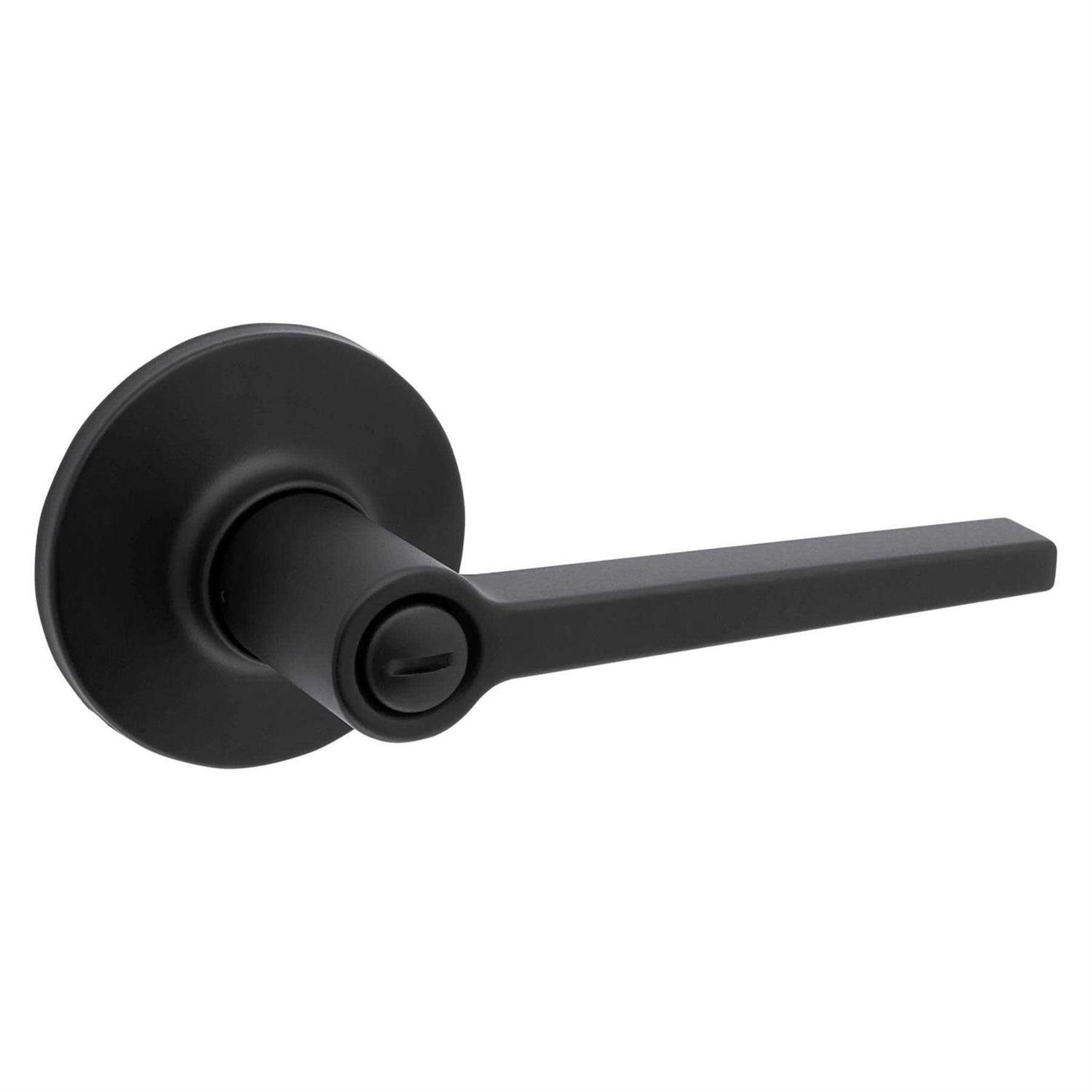 ReliaBilt Matte Black Dallas Reversible Privacy Door Handle 93570-013 - Cheap Fitting