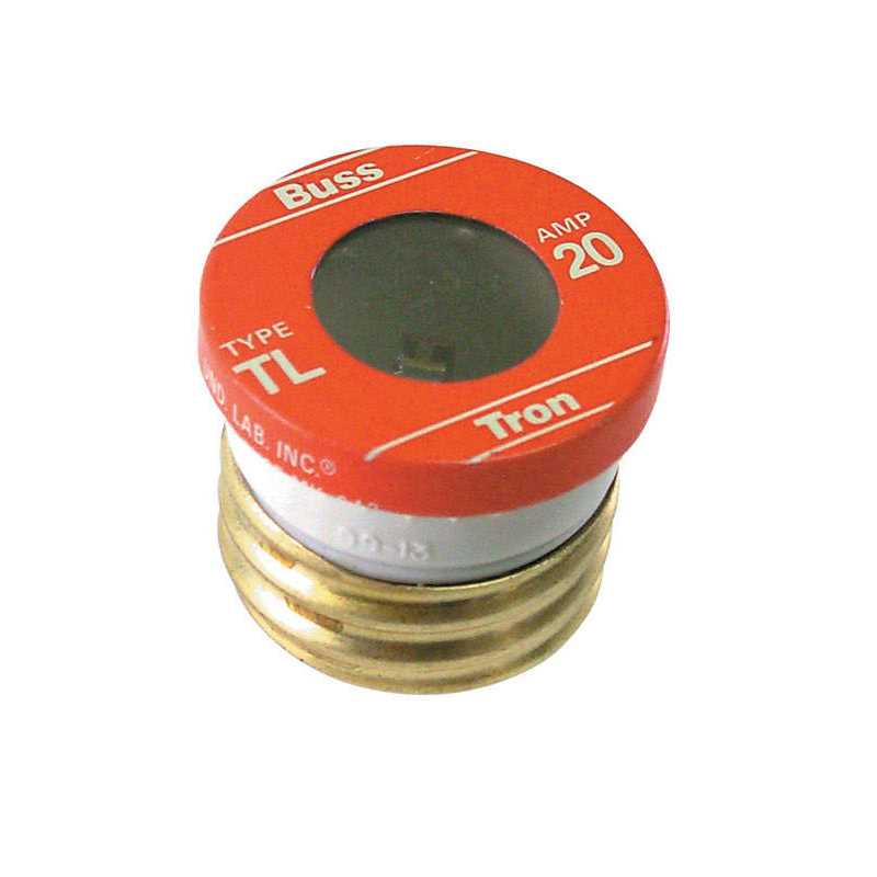 Bussmann BP/TL-20 Time-Delay Plug Fuse - Cheap Fitting