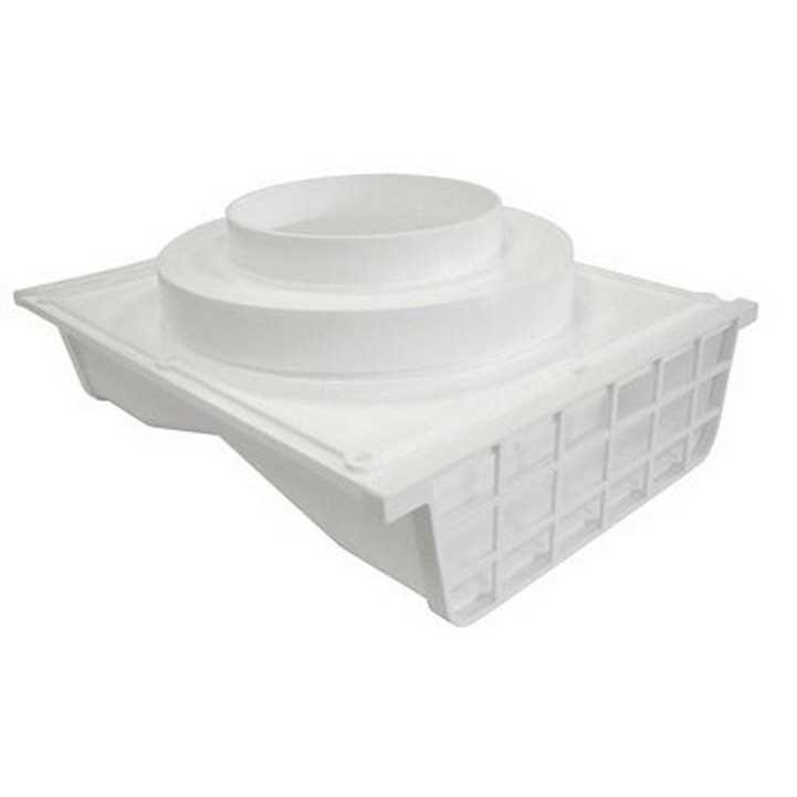 Lambro 164W Plastic Double-Sided Under Eave Vent - Cheap Fitting