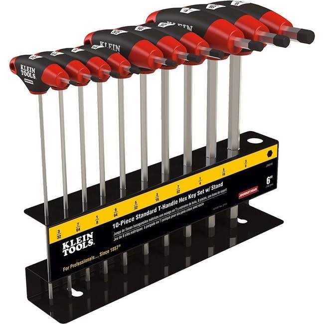 Klein Tools JTH610E SAE T-Handle Set with Stand - Cheap Fitting