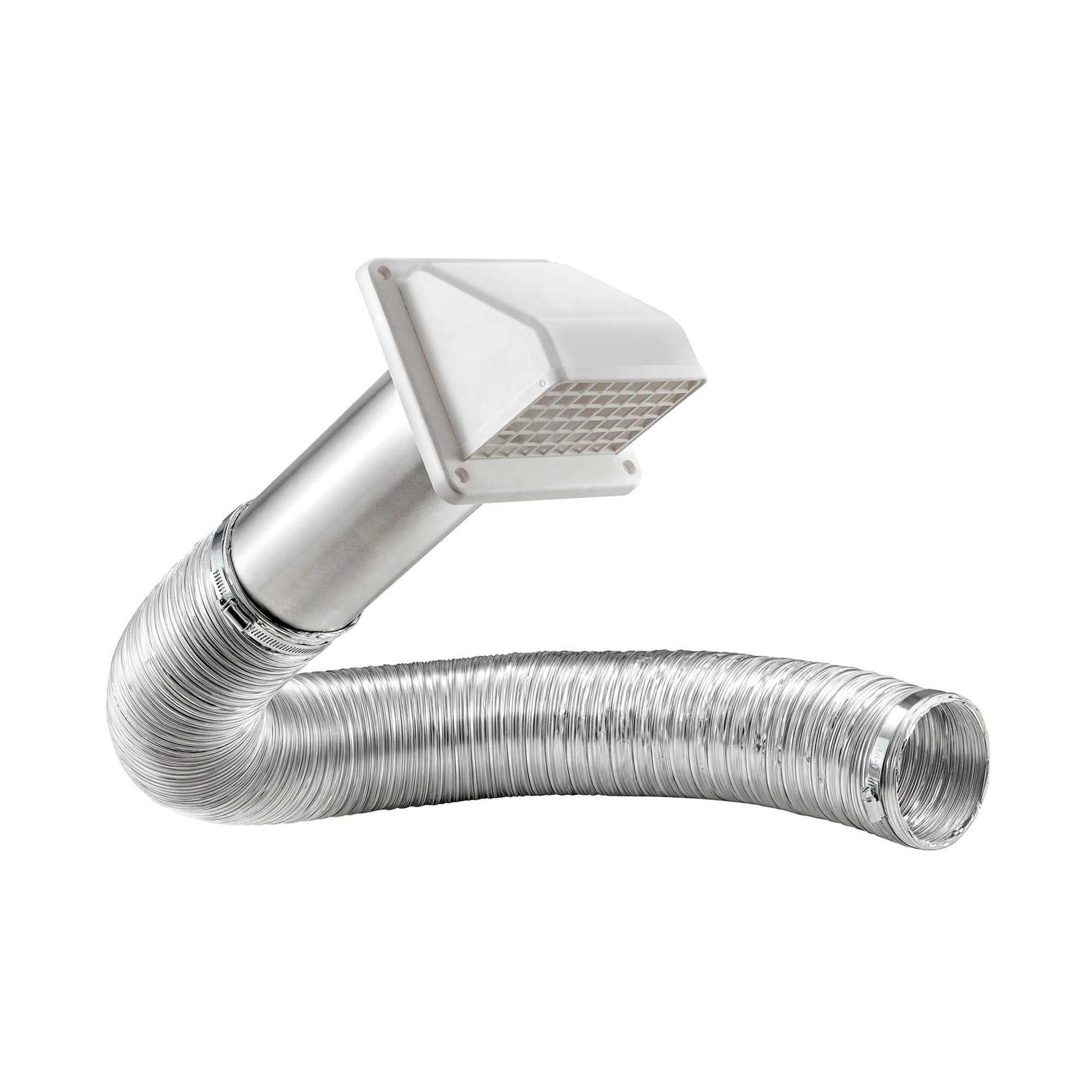 Lambro Rigiflex Outdoor Exhaust Dryer Vent Kit 1790029 - Cheap Fitting