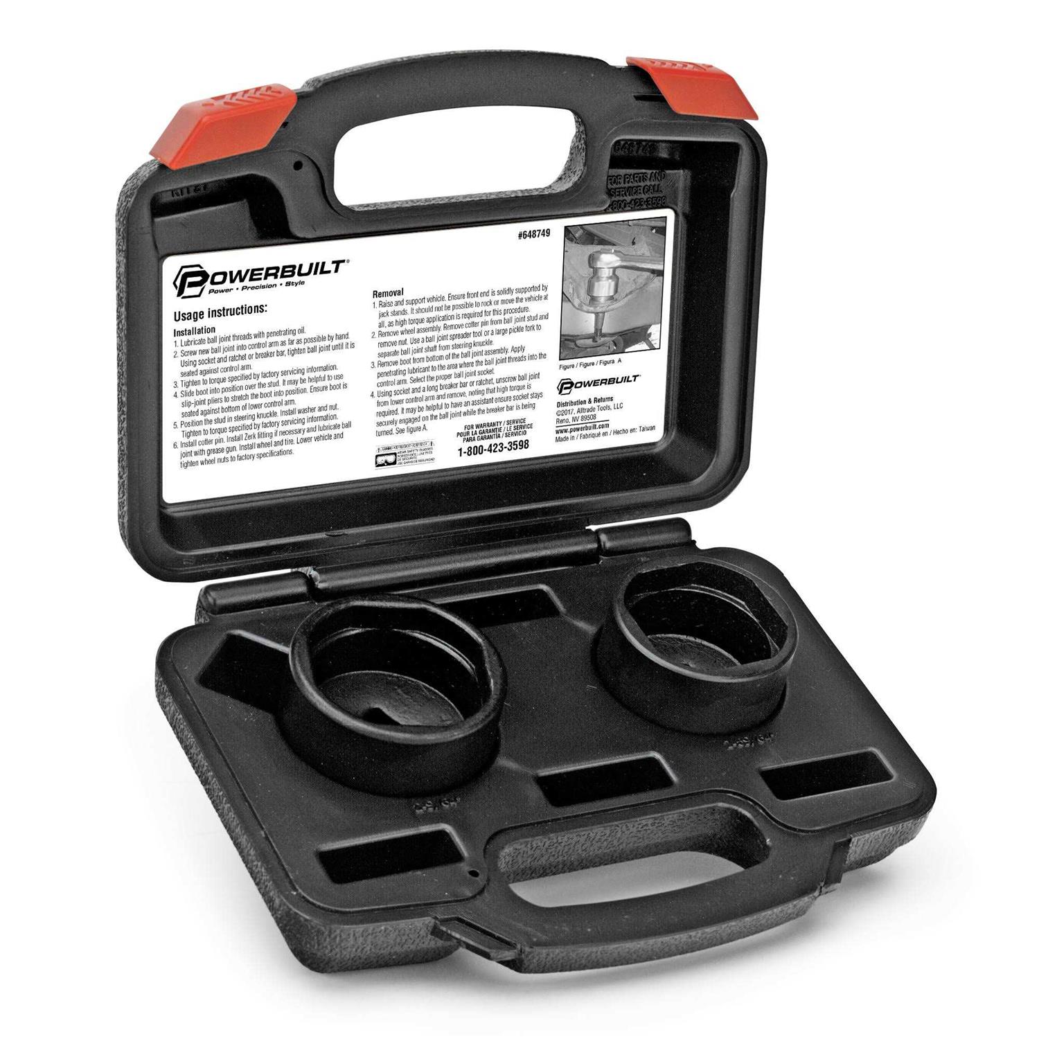 Powerbuilt Specialty Ball Joint Kit 648749 - Cheap Fitting