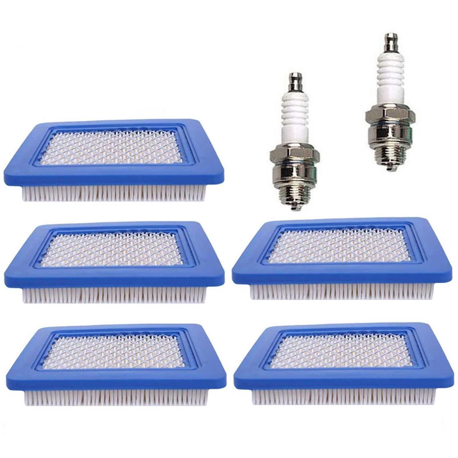5 Pack 491588s Air Filter Compatible for Briggs and Stratton 491588 Toro 20332 - Cheap Fitting