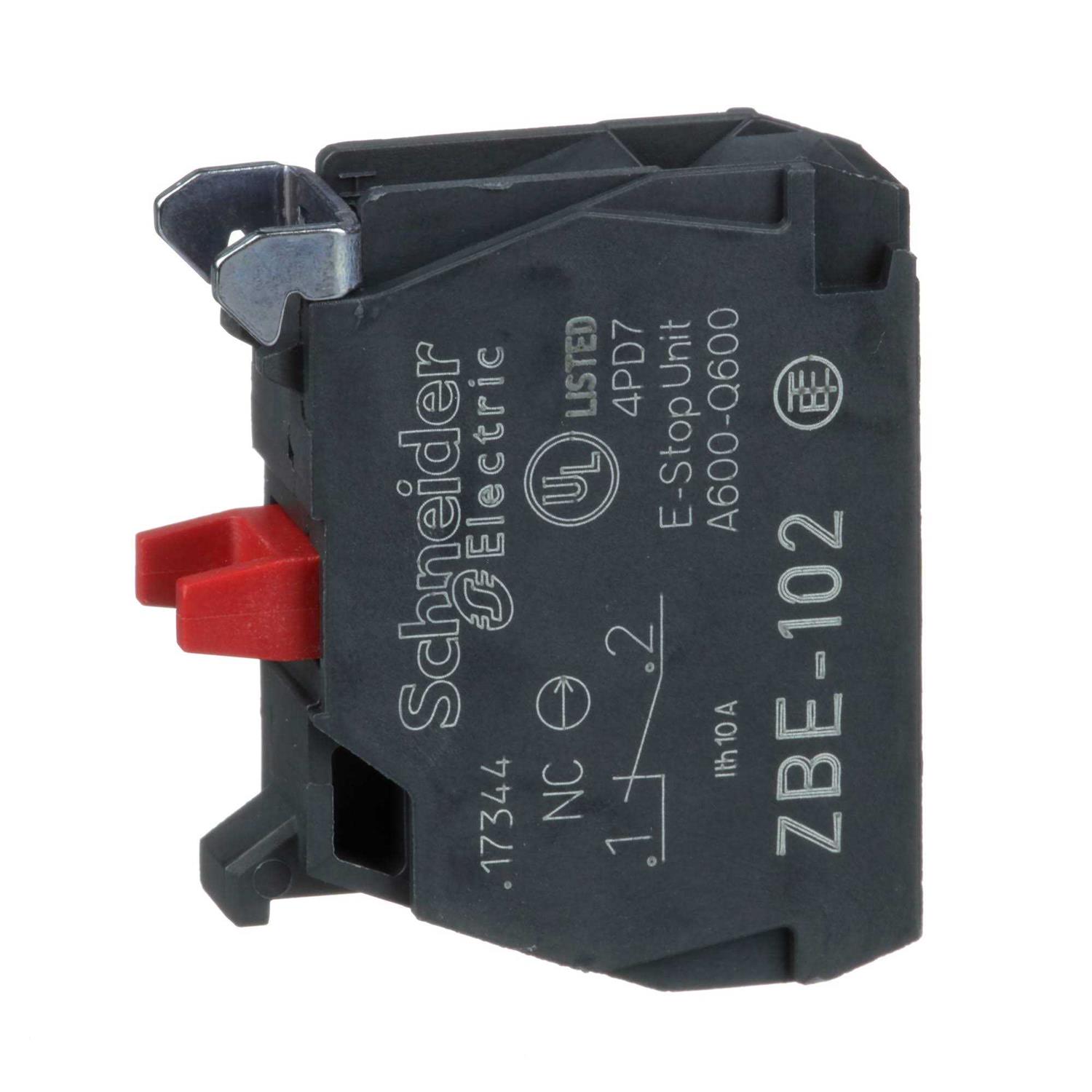 Schneider Electric ZBE102 Contact Block - Cheap Fitting