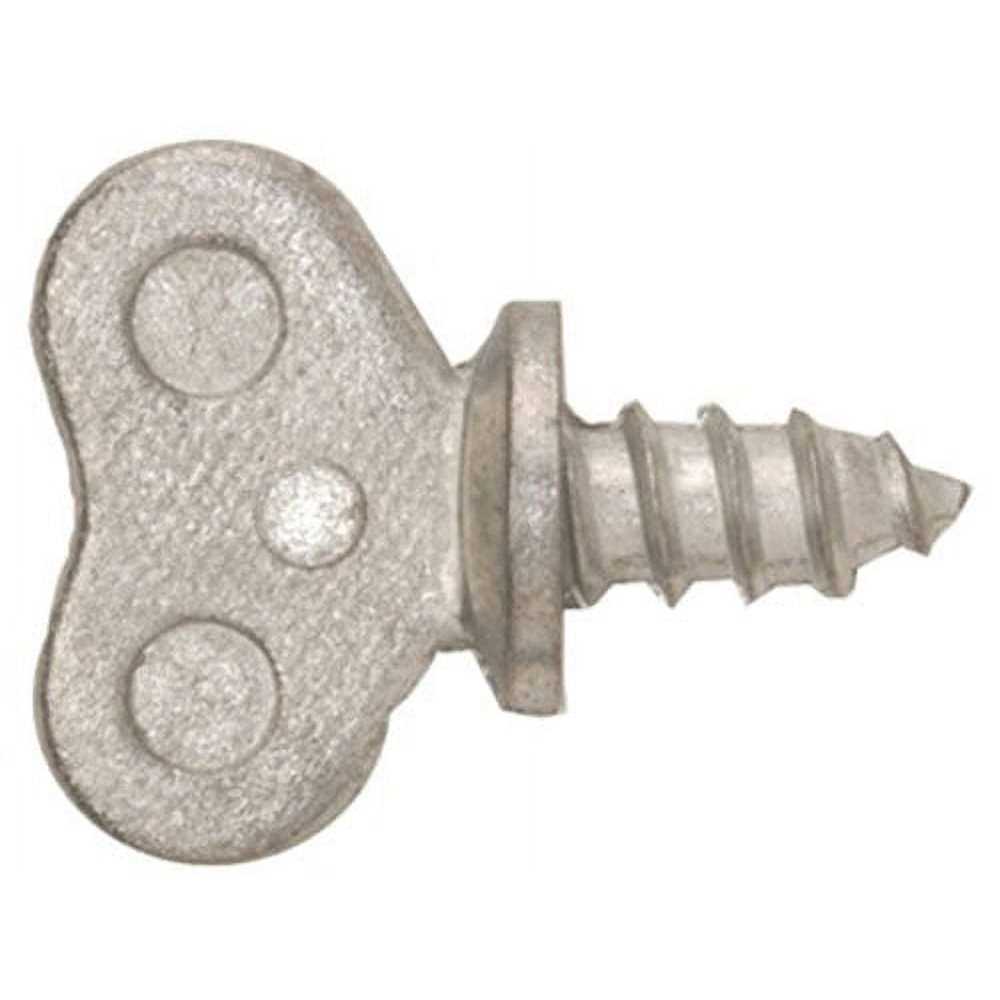 Clipsandfasteners Inc 25 Dealer License Plate Thumb Screws 1/4 X 1/2 - Cheap Fitting