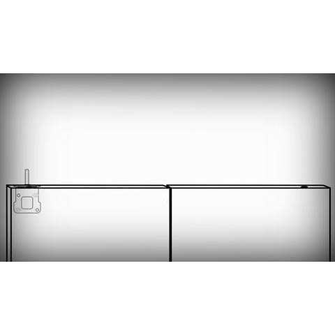 Mirrored Bi-Fold Door Custom Door and Mirror Mirrored Edge - Cheap Fitting