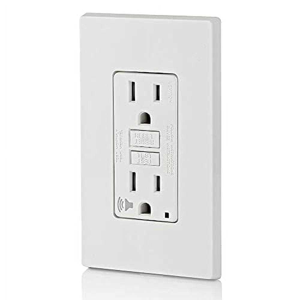Leviton GFTA2-W SmartlockPro Self-Test Slim GFCI with Audible Trip Alert - Cheap Fitting