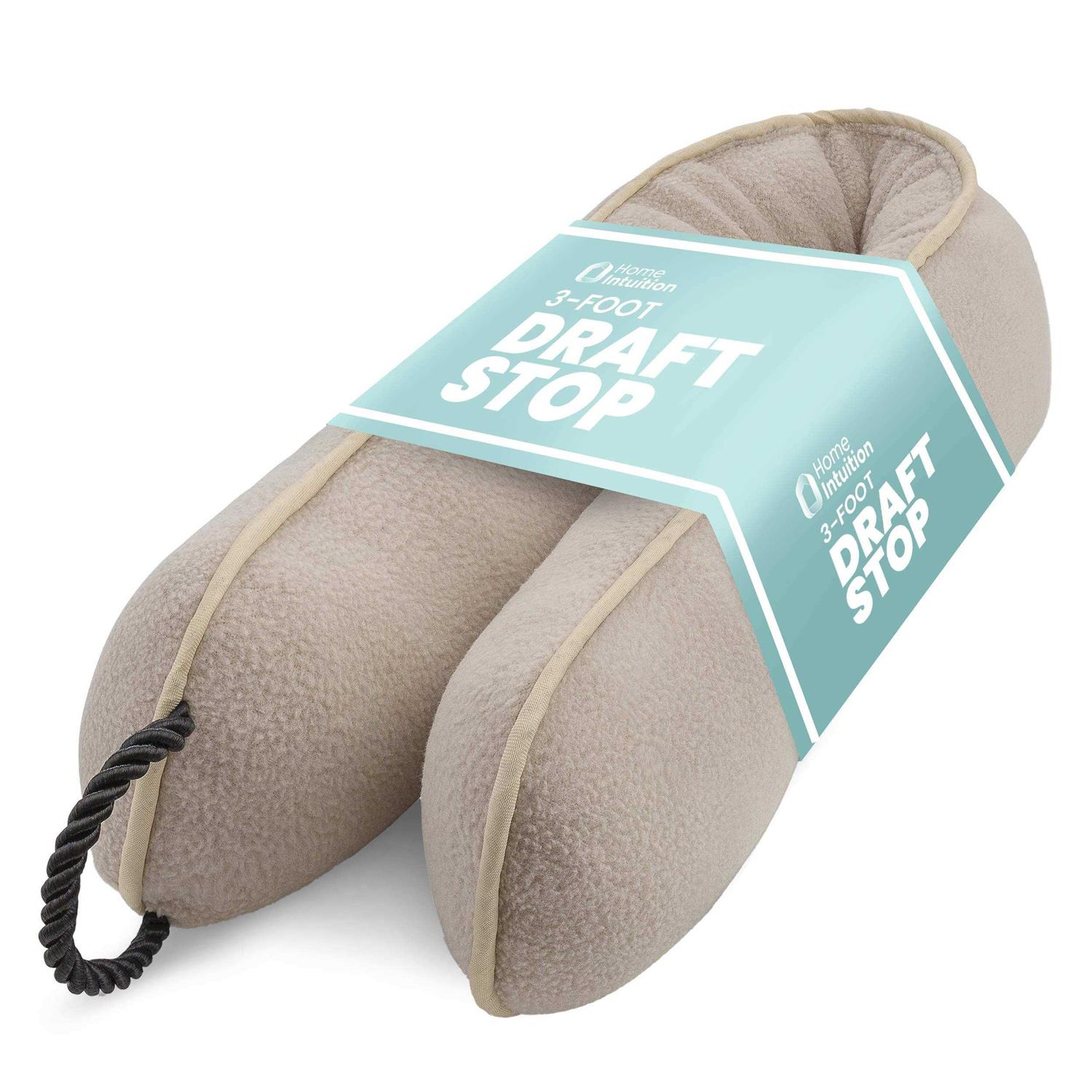 Home Intuition 3-feet Draft Stopper Cloth Seal Weather Stop - Cheap Fitting