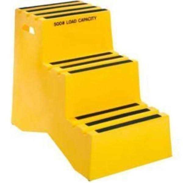 Us Roto Molding ST-3 YEL 3 Step Plastic Step Stand - Cheap Fitting