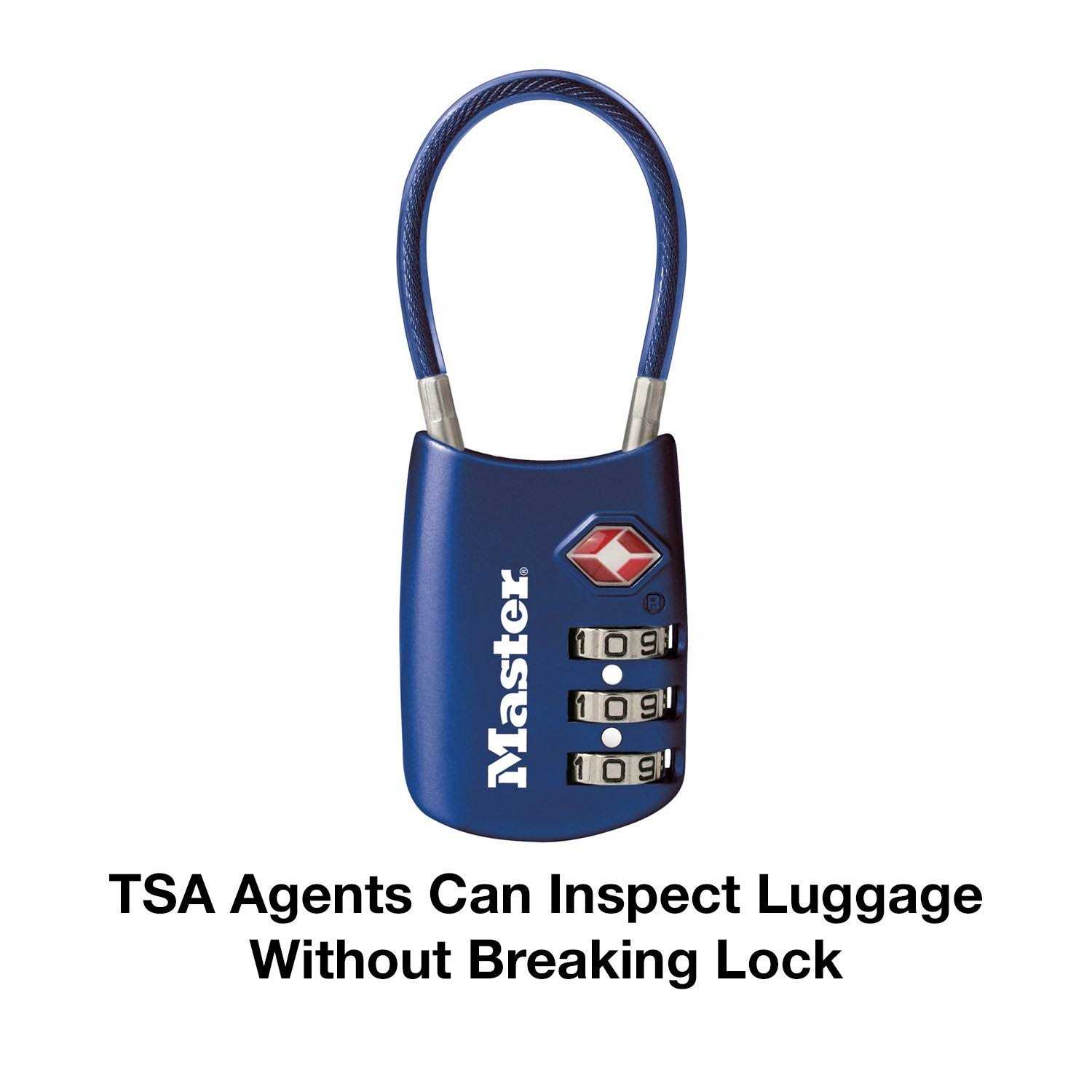 Master Lock TSA Luggage Lock - Cheap Fitting