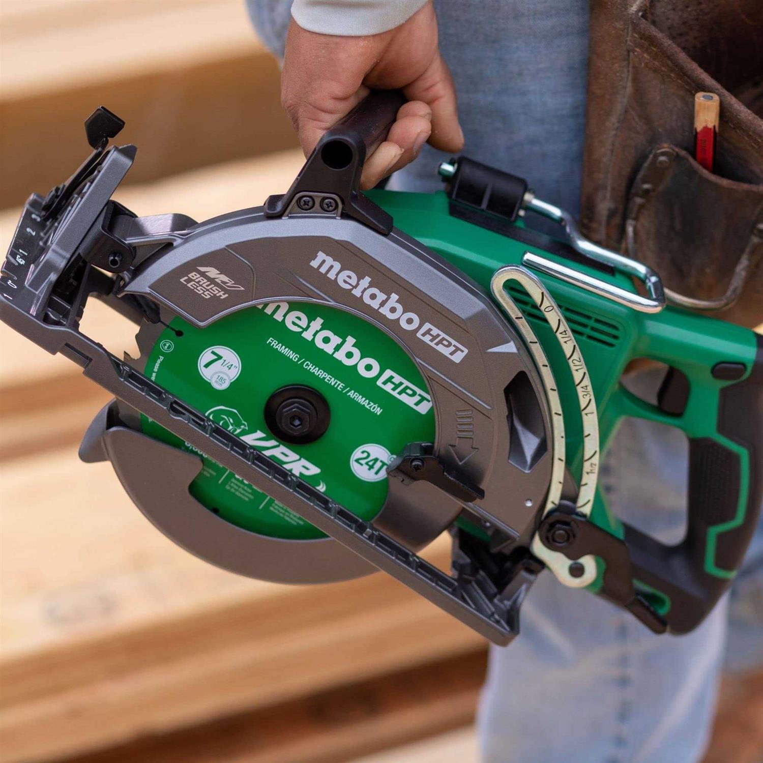 Metabo HPT C3607DWAQ4M 36V 7-1/4 Cordless Rear Handle Circular Saw - Cheap Fitting