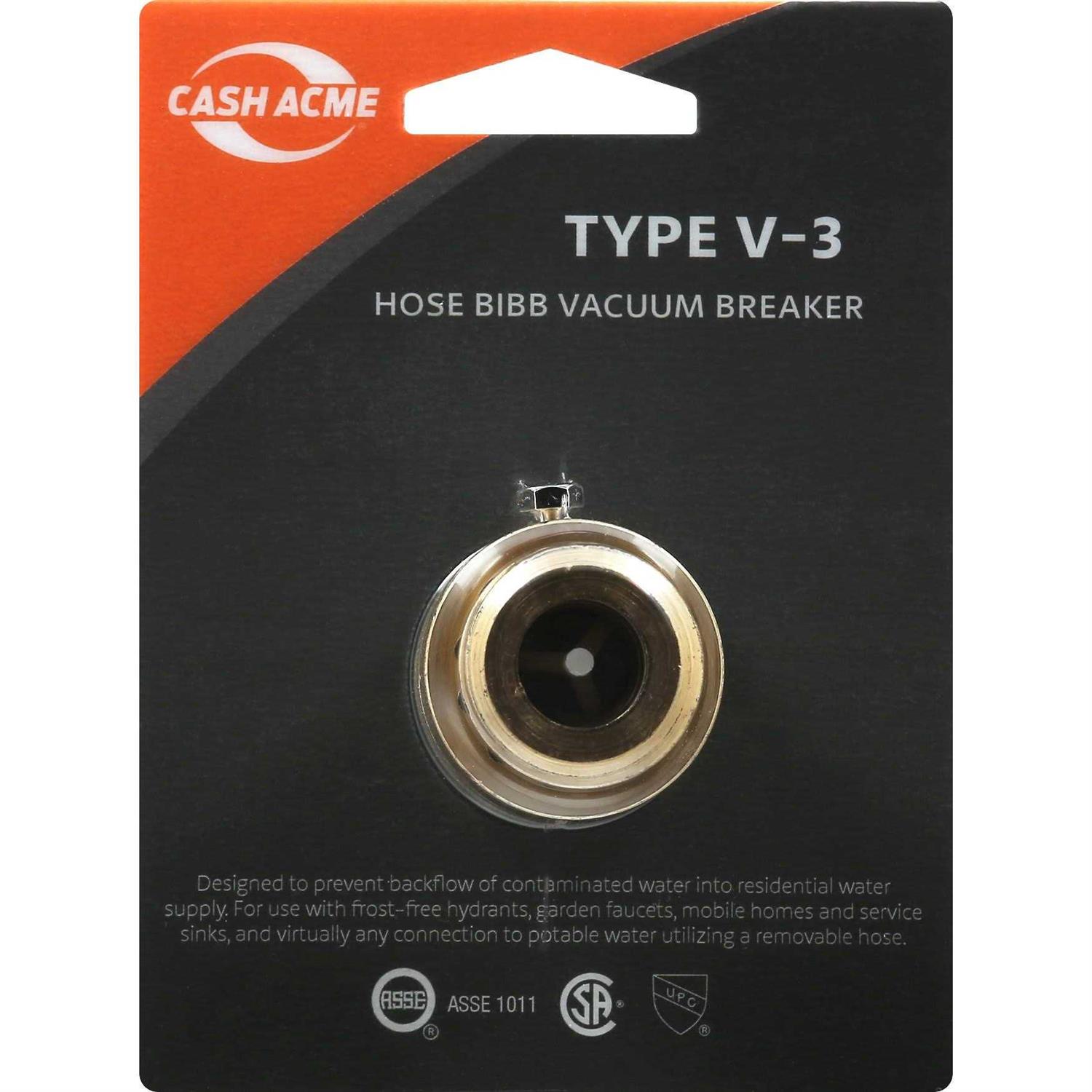 Cash Acme 3/4 in. FHT Brass Vacuum Breaker 17198-0000 - Cheap Fitting