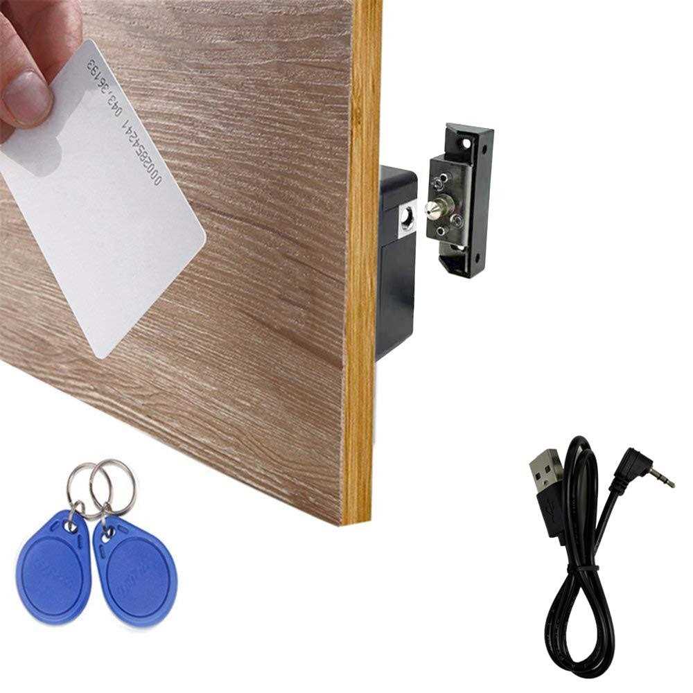 Wooch Electronic Cabinet Lock Hidden Diy Rfid Lock with Usb Cable for Wooden Cabinet Drawer Locker Cupboard - Cheap Fitting