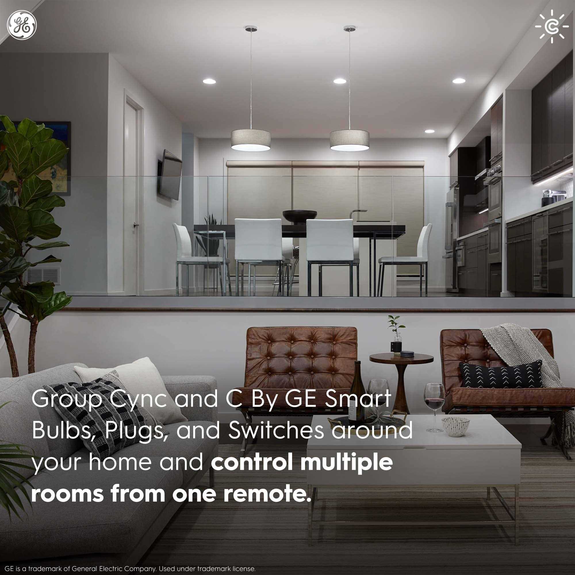 GE Cync Smart Dimmer Remote - Cheap Fitting