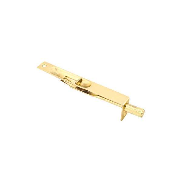 Emtek 8502US10B 6 Solid Brass Flush Bolt with 1/4 Radius Corners - Cheap Fitting