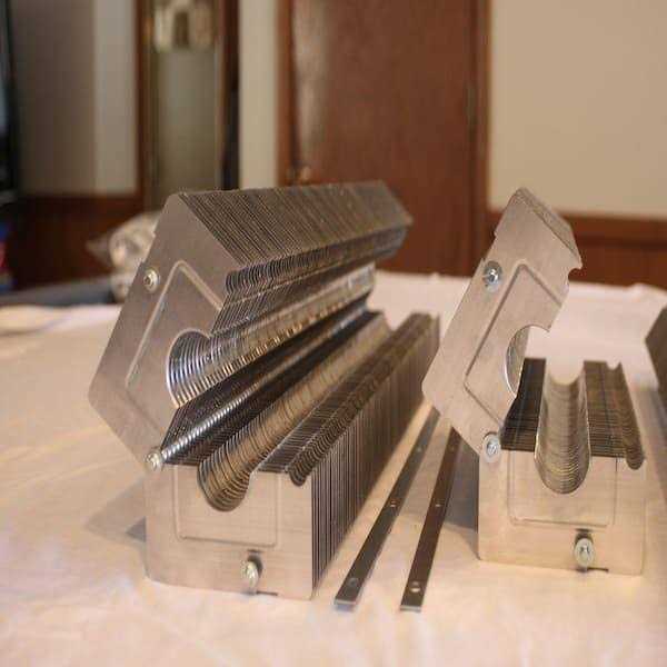 FabTek Logic Fin Clamp Baseboard Element Copper Baseboard Piping 1 ft. Section - Cheap Fitting