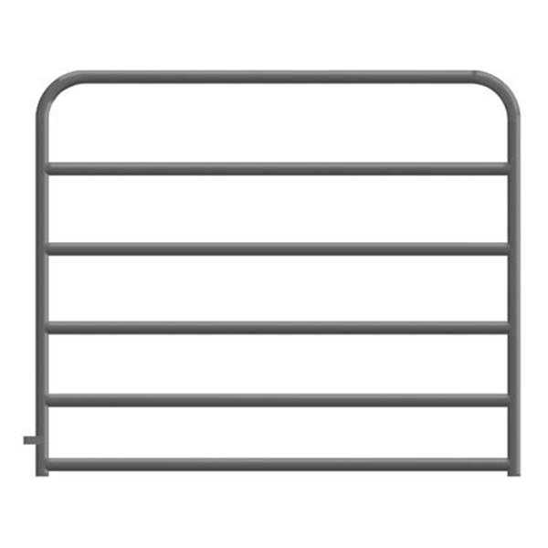 Behlen Gray 6-Rail Utility Gate - Cheap Fitting