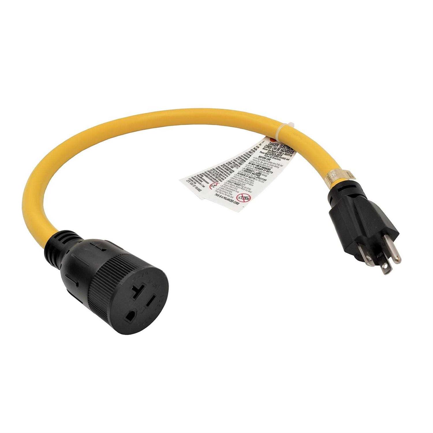 parkworld STW 12/3 20 Amp 125-Volt NEMA 5-20 Extension Cord - Cheap Fitting