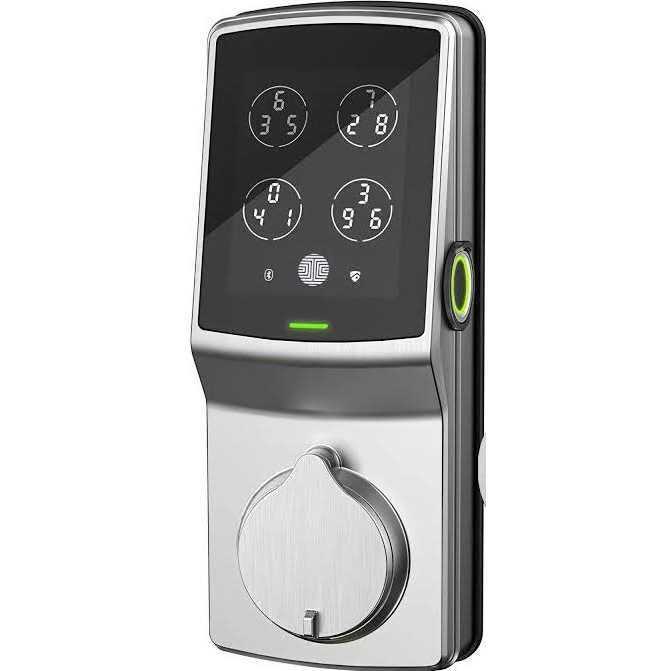 Lockly PGD728FK Dementia Proof Secure PLUS Biometric Electronic Deadbolt - Cheap Fitting