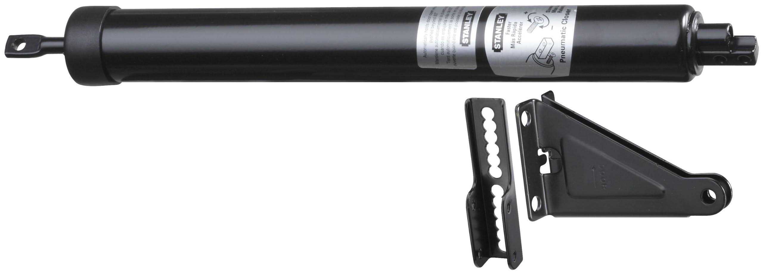 Stanley Hardware 179144 Black Pneumatic Door Closer - Cheap Fitting