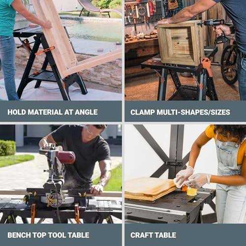 Worx WX051 Pegasus Folding Work Table Sawhorse - Cheap Fitting