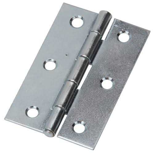 3 in. Zinc Butt Hinge - Cheap Fitting