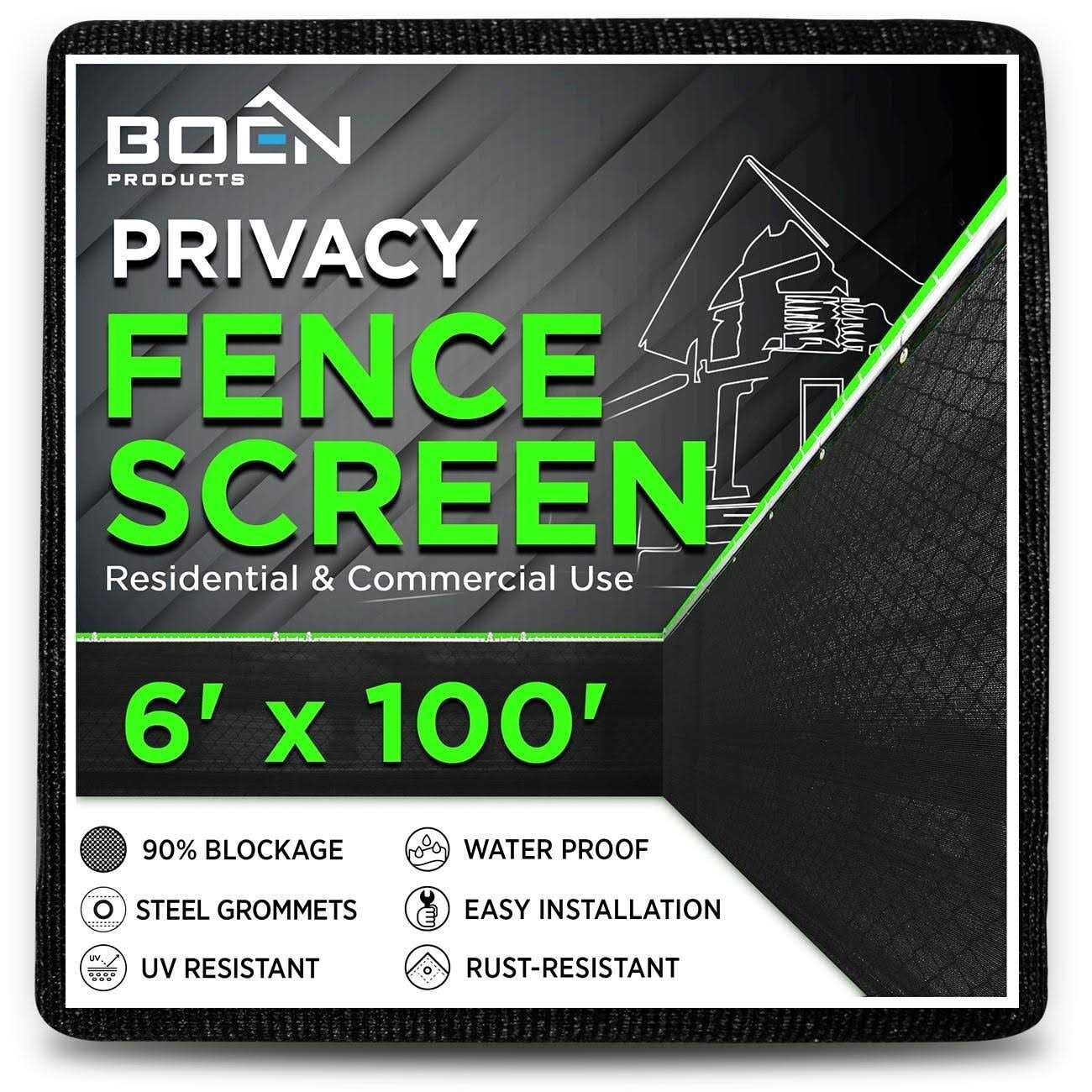 Boen Privacy Netting - Cheap Fitting