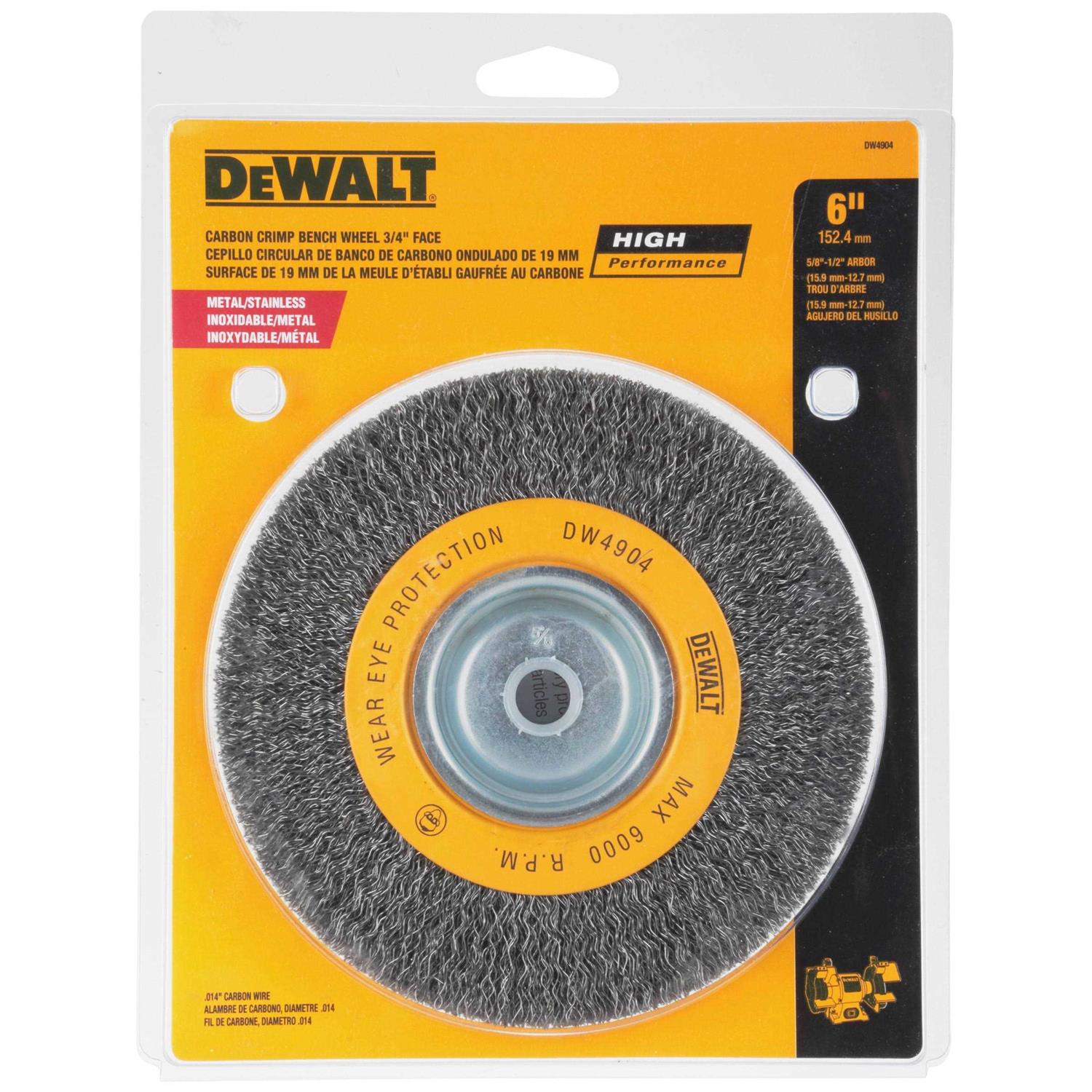 Dewalt DW4904 Crimped Wire Wheel Brush - Cheap Fitting