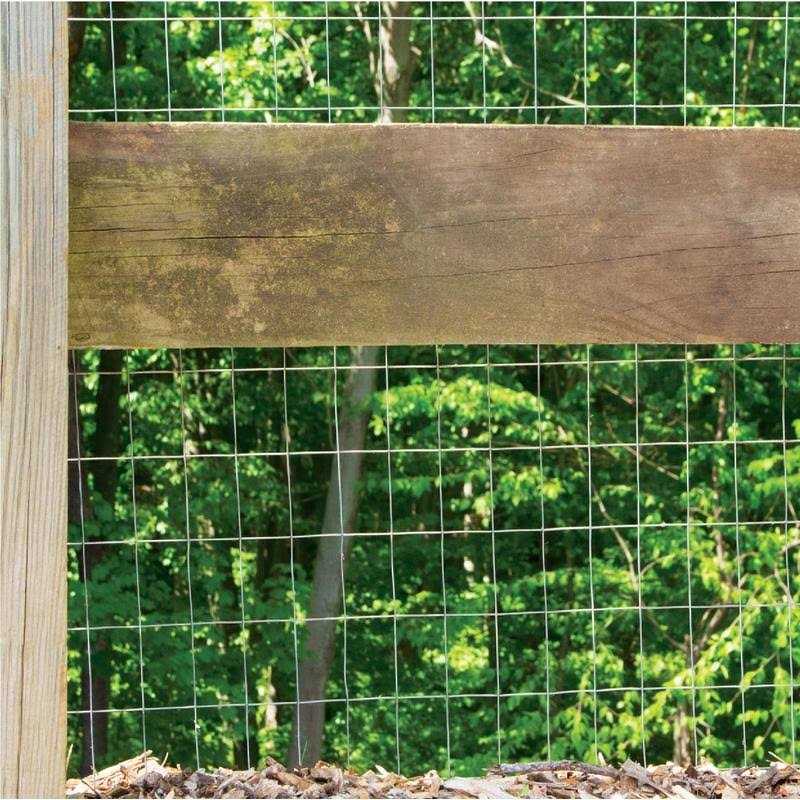 Garden Zone 36 in. H X 50 ft. L Steel Fence - Cheap Fitting