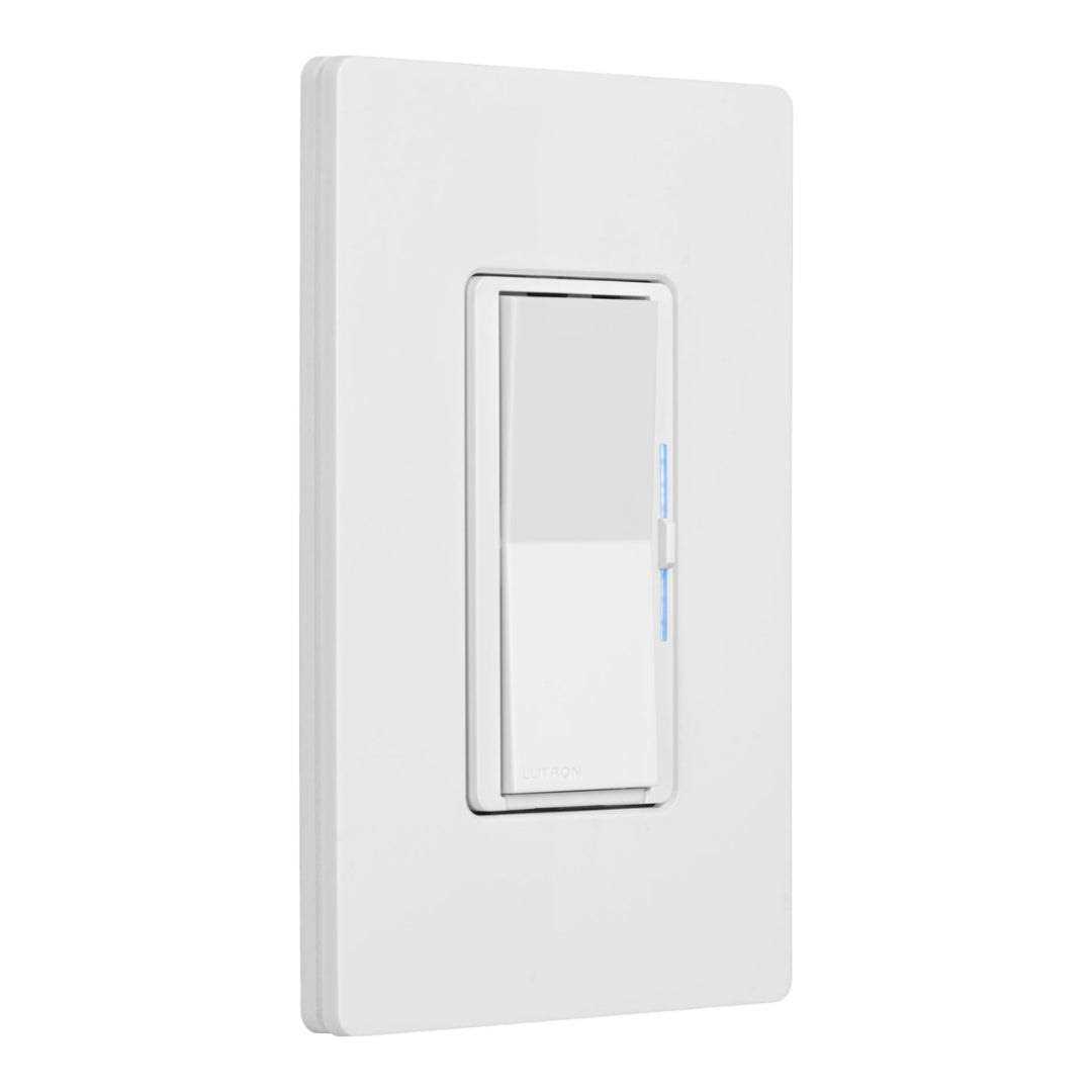 Lutron DVRF-PKG1D-WH Diva Smart Dimmer Switch 3-Way Kit with Pico Paddle Remote - Cheap Fitting